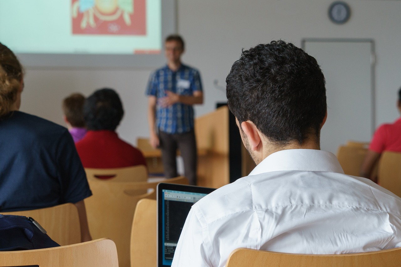 Presentación del taller en el aula